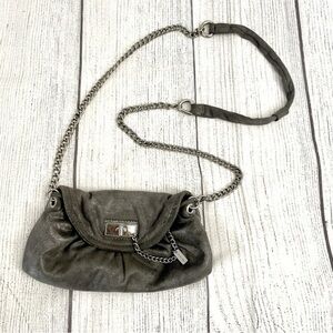 NINE WEST Women’s Crossbody Silver Grey Purse